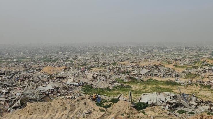 יואב זיתון עם חטיבת המילואים אלכסנדרוני בקו הצהוב בצפון רצועת עזה