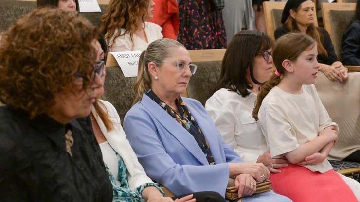 נשיא המדינה בטקס זיכרון בבית חב"ד יחד עם ראש ממשלת אוסטרליה