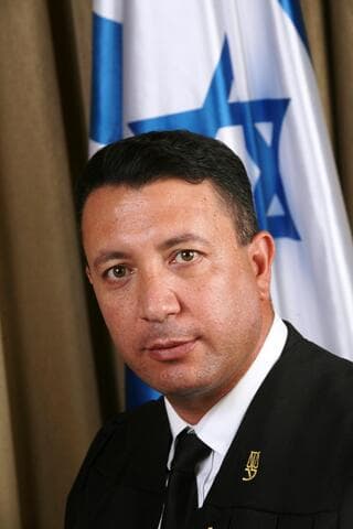 תמונה של השופט סאאב דבור, מהמחוזי בנצרת-נוף הגליל