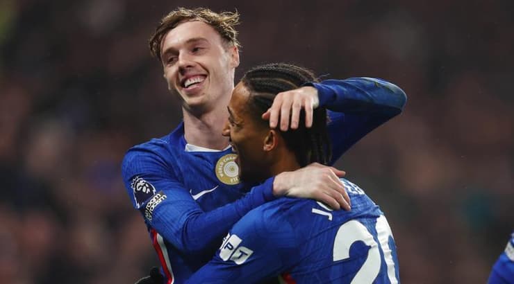 קול פאלמר וז'ואאו פדרו חוגגים