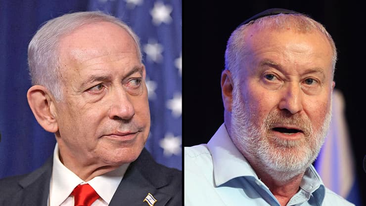 מנלדלביט ונתניהו. "אני מחליט לגבי חקירת רה"מ. אם טעיתי - קחו אותי לבג"ץ"