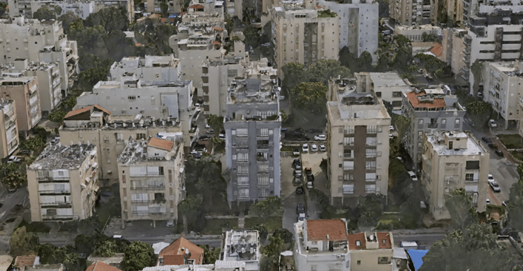 בניינים ישנים בראשון לציון המיועדים להתחדשות עירונית 