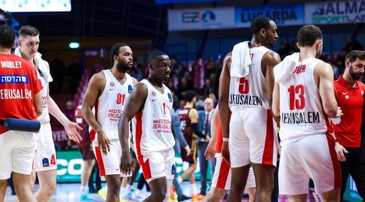 שחקני הפועל ירושלים מאוכזבים