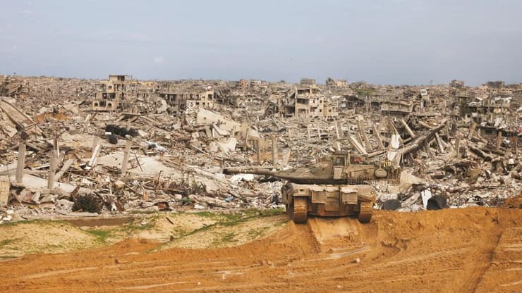 עזה בהריסות (צילום: זיו קורן) עזה בהריסות