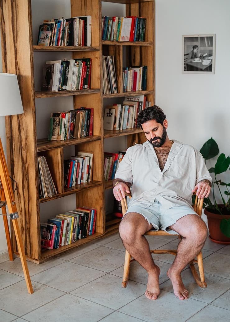 אורי סעדה. "במקומות האלה כילד מאוד פחדתי" (צילום: אסתר להמן) אורי סעדה