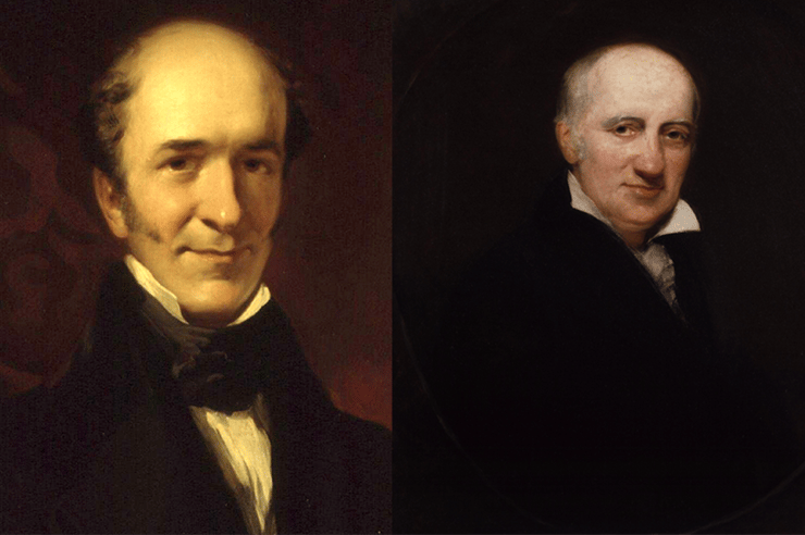 תומס מלתוס זכה להערכה רבה, אך גם לביקורת. שניים ממבקריו הגדולים ביותר, ויליאם גודווין (מימין) וג’ון רמזי מק’קאלה (איור: ויקימדיה, Dcoetzee) תומס מלתוס זכה להערכה רבה, אך גם לביקורת. שניים ממבקריו הגדולים ביותר, ויליאם גודווין (מימין) וג’ון רמזי מק’קאלה