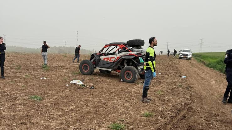 זירת התהפכות הטרקטורון