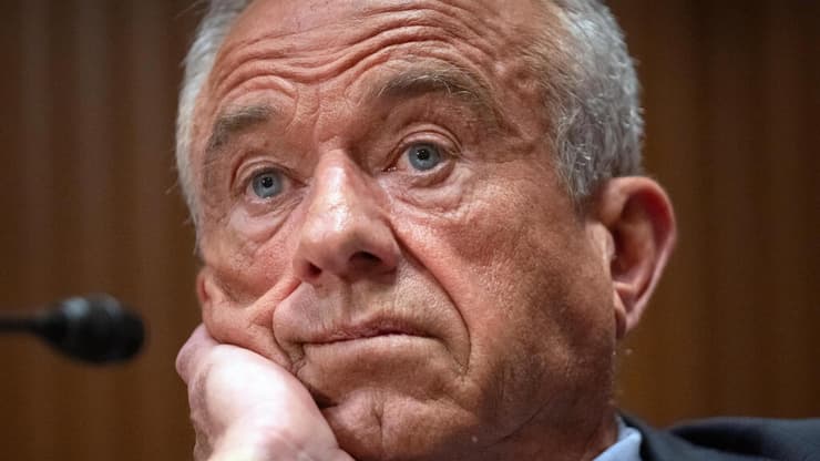 שר הבריאות האמריקני רוברט פ. קנדי ג'וניור