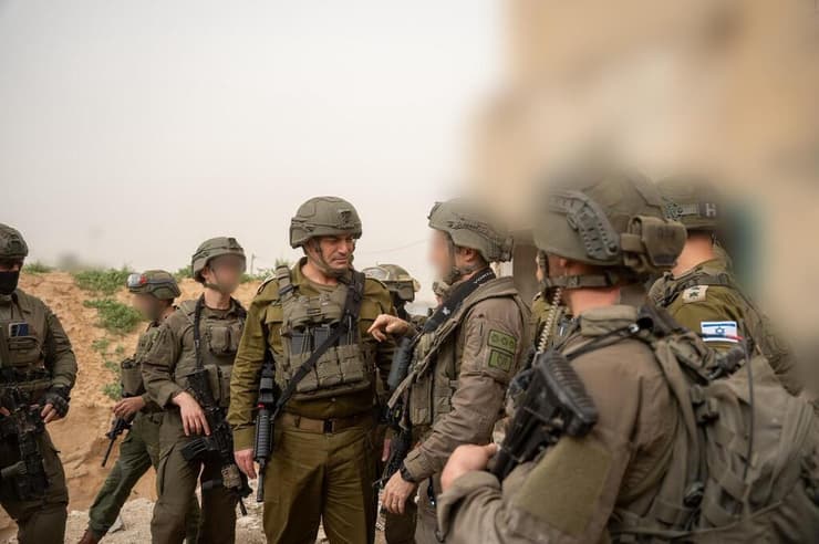 הרמטכ״ל, רב-אלוף אייל זמיר, קיים היום (ו׳) הערכת מצב וסיור שטח ברפיח שברצועת עזה