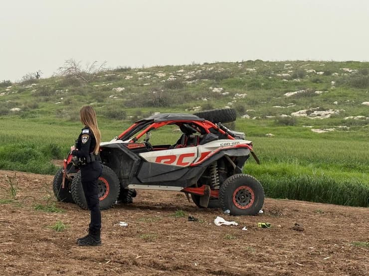 זירת התהפכות הטרקטורון
