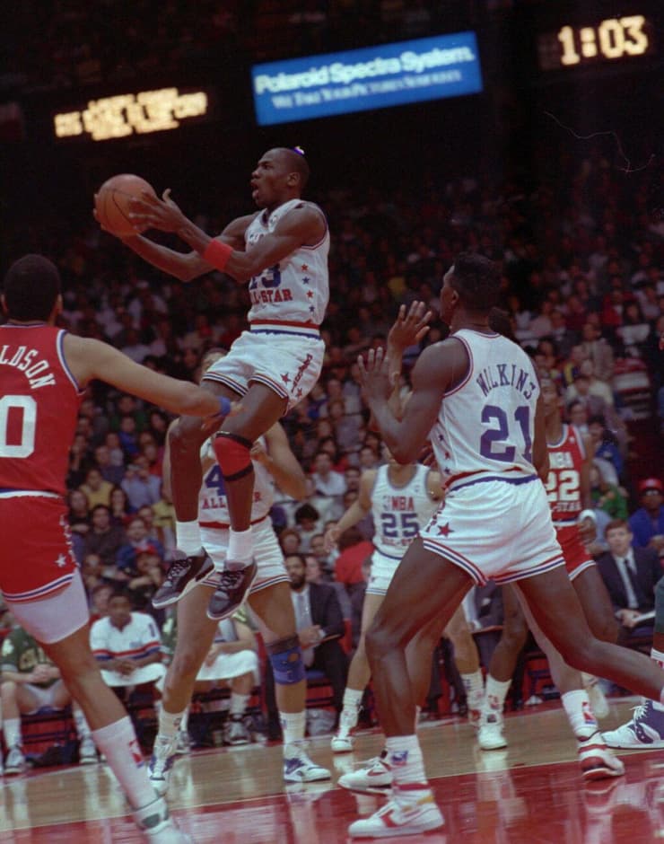 מייקל ג'ורדן אולסטאר 1988