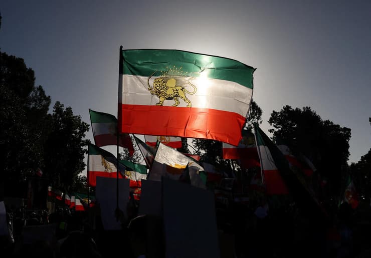 הפגת תמיכה בעם האיראני בניקוסיה, קפריסין