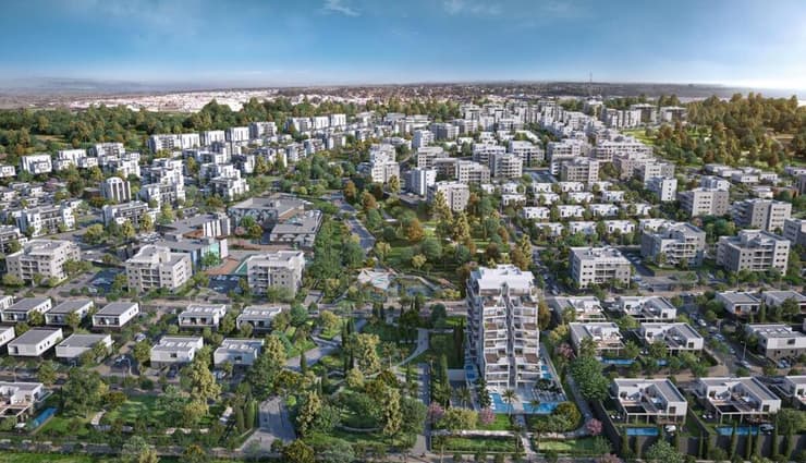 הדמיית פרויקט של אבני דרך בקצרין 