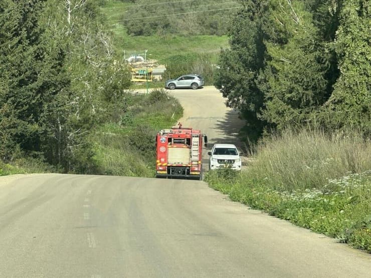 זירת הרצח הכפול הזירה באום אל פחם