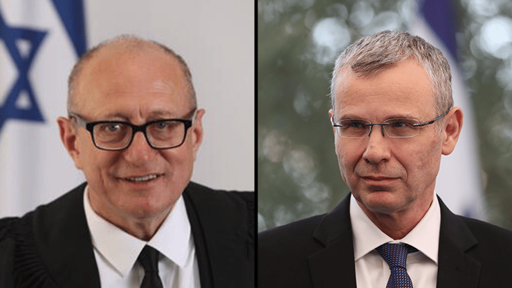 חצי חצאים אלכס שטיין ויריב לוין שופט בית המשפט העליון