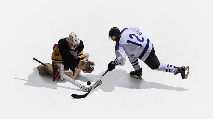 ארה"ב מגרש זירה הוקי קרח החלקה על הקרח