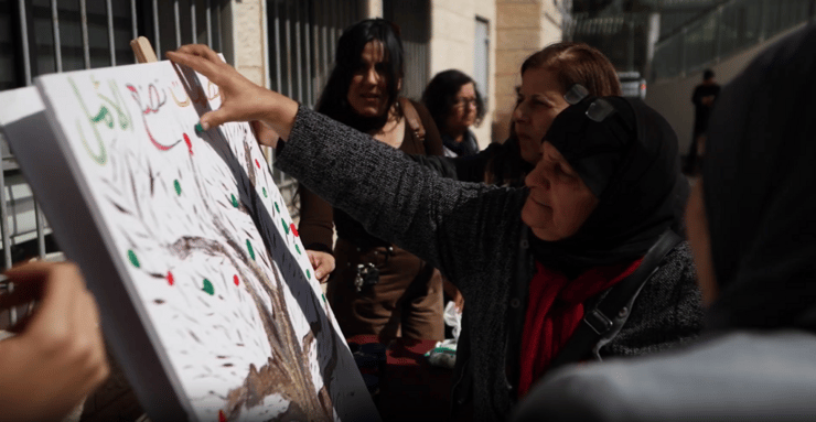 מתוך האירוע "אורגים תקווה, מניפים את הדגל"