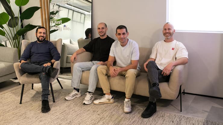 משמאל לימין: אלירן מויאל, דן קליינמן, לירן ליברמן, עודד פרקש