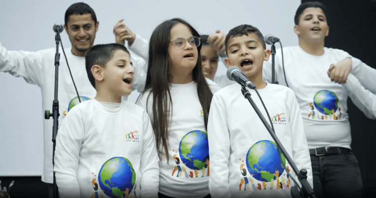 מתוך האירוע "אורגים תקווה, מניפים את הדגל"