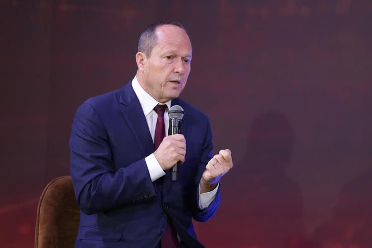 ראה את עצמו כיורש טבעי. ברקת (צילום: אביגיל עוזי) ועידת ההייטק הביטחוני של ynet ו-"ידיעות אחרונות" בשיתוף לשכת המהנדסים