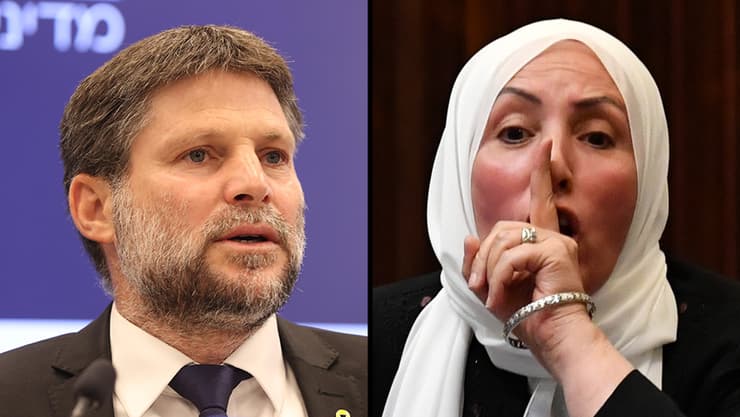  ח"כ חטיב-יאסין והשר סמוטריץ'