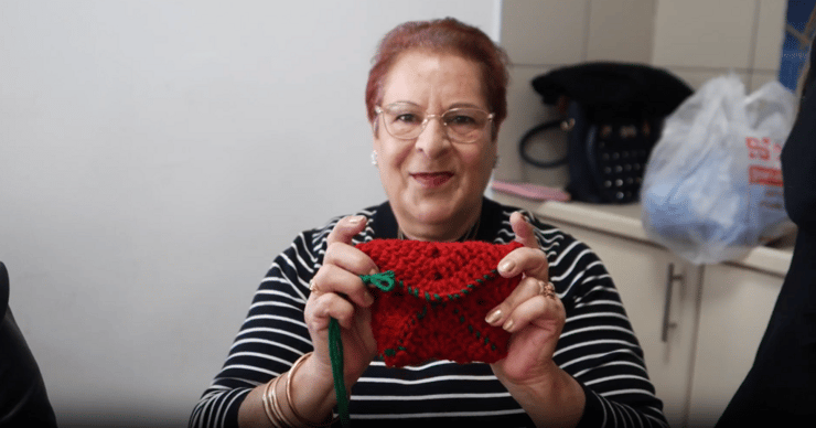 מתוך האירוע "אורגים תקווה, מניפים את הדגל"