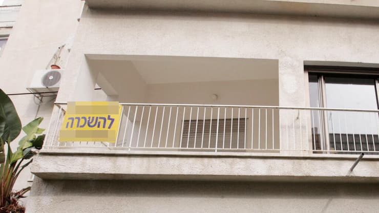 שלט "להשכרה" בתל אביב. (צילום: תומריקו) שלט "להשכרה" בתל אביב. עדיין היקרה ביותר