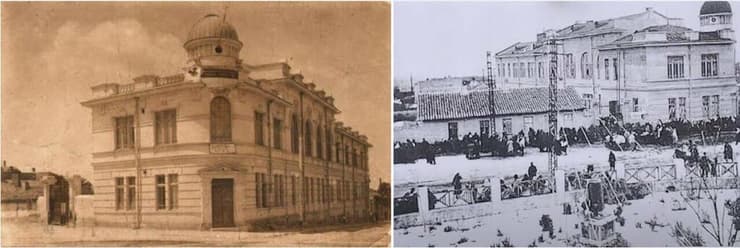 המבנה בצילומים מהעבר 