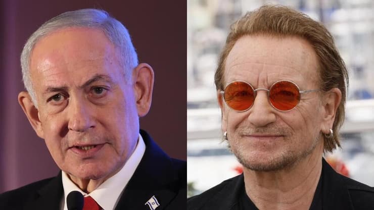 בונו ובנימין נתניהו