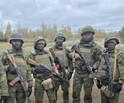 קורבנות של מלחמה שלא קשורה אליהם. אפריקנים בצבא הרוסי חיילים מ אפריקה ב צבא רוסיה ב אוקראינה