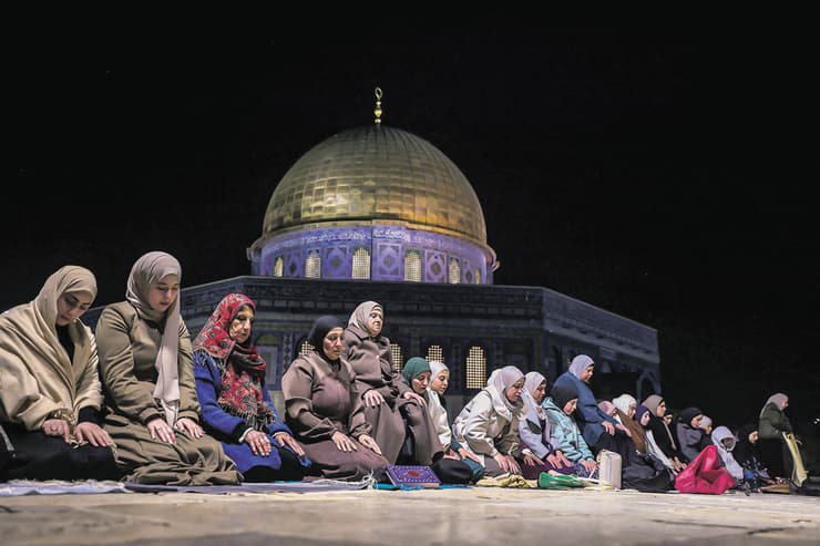 מתפללות בהר הבית