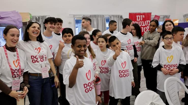 יום מעשים טובים רוח טובה התנדבות ממבט ראשון