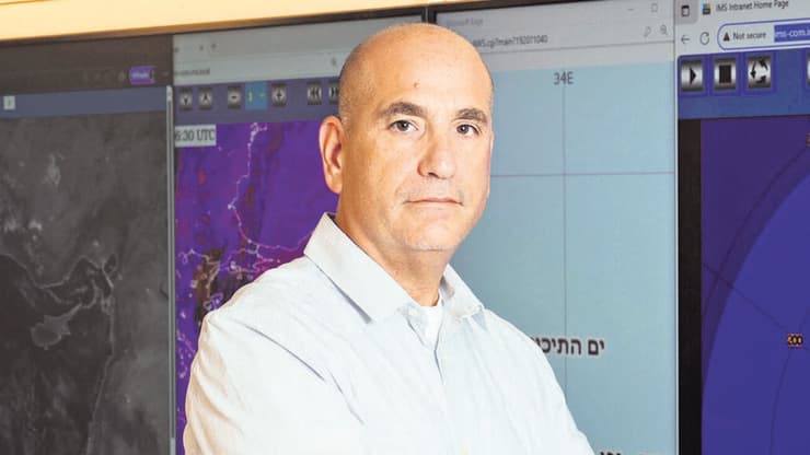 ד"ר עמיר גבעתי, מומחה אקלים ומנהל השירות המטאורולוגי (צילום: דנה קופל) ד"ר עמיר גבעתי, מומחה אקלים ומנהל השירות המטאורולוגי