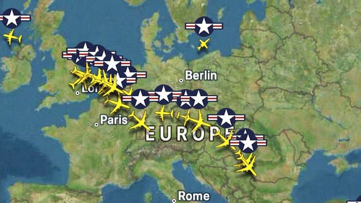 על המכ"ם: מטוסים של צבא ארה"ב 