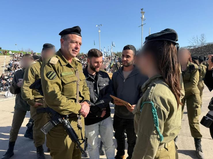 קצין שריון ראשי מתן אנגרסט ונמרוד כהן