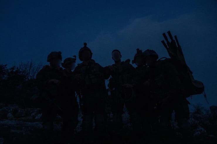 תיעוד סיירת גולני מתרגלים לחימה בחיזבאללה