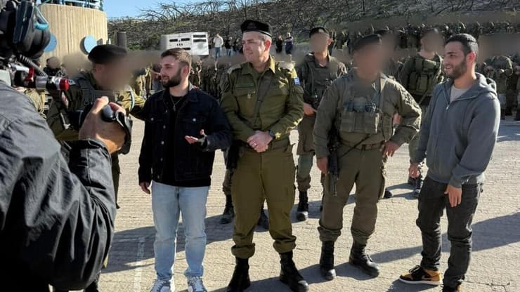 קצין שריון ראשי מתן אנגרסט ונמרוד כהן