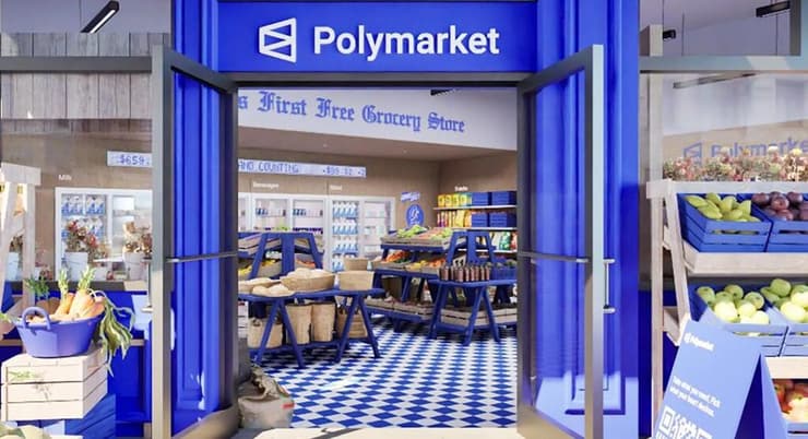 חנות המכולת החינמית של פולימרקט בניו יורק