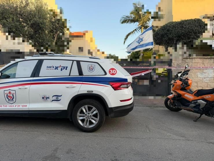 זירת הירי באזור