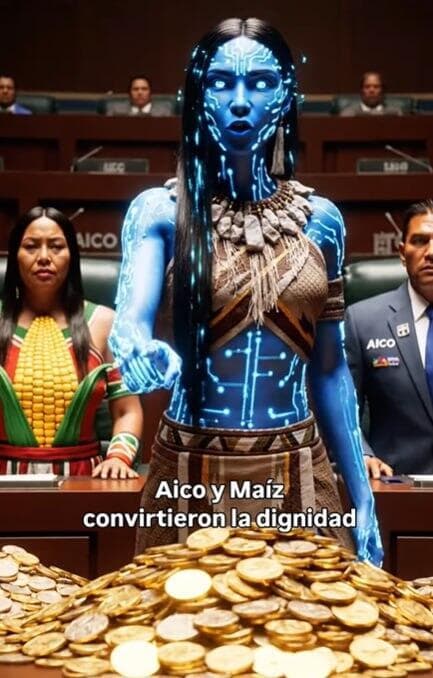 קולומביה מועמדת AI גאיטאנה בחירות