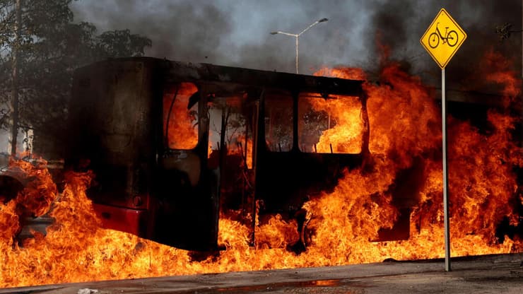 מהומות ב חליסקו מקסיקו אחרי חיסול מנהיג קרטל סמים