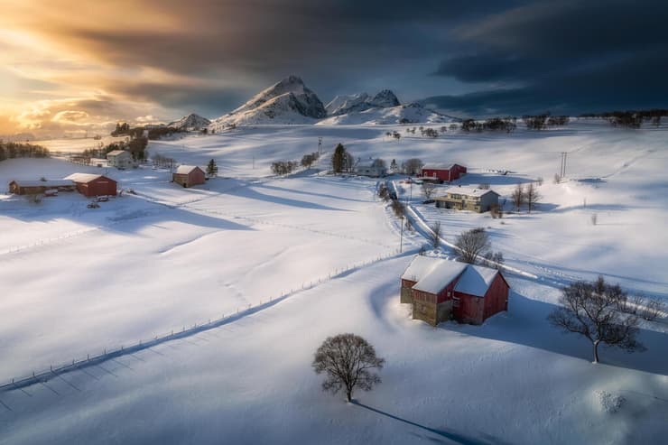 שקיעה בלופוטן