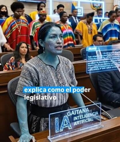 קולומביה מועמדת AI גאיטאנה בחירות