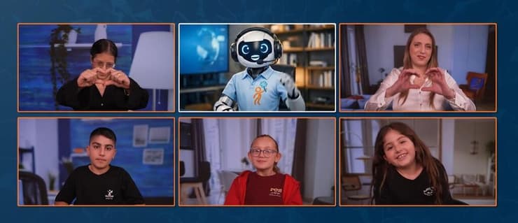 "חבל שאני לא יכול לקפוץ מהמסך ולחבק אתכם": ביני הבוט, המורות והתלמידים