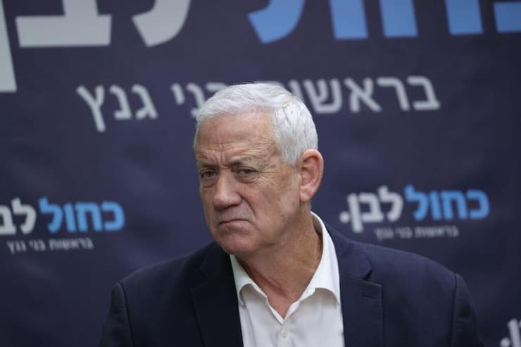 בני גנץ (צילום: אלכס קולומויסקי) בני גנץ