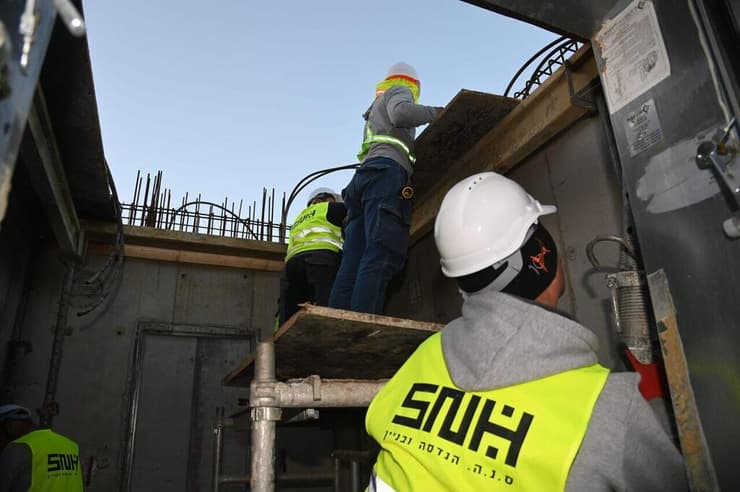 אתרי הבנייה המחודשת בכפר עזה