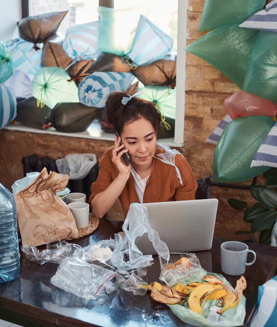 אגרנות, זבל, בלגן