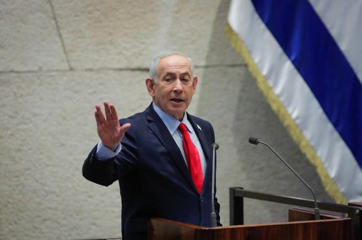 רה"מ בנימין נתניהו במליאה - דיון 40 חתימות