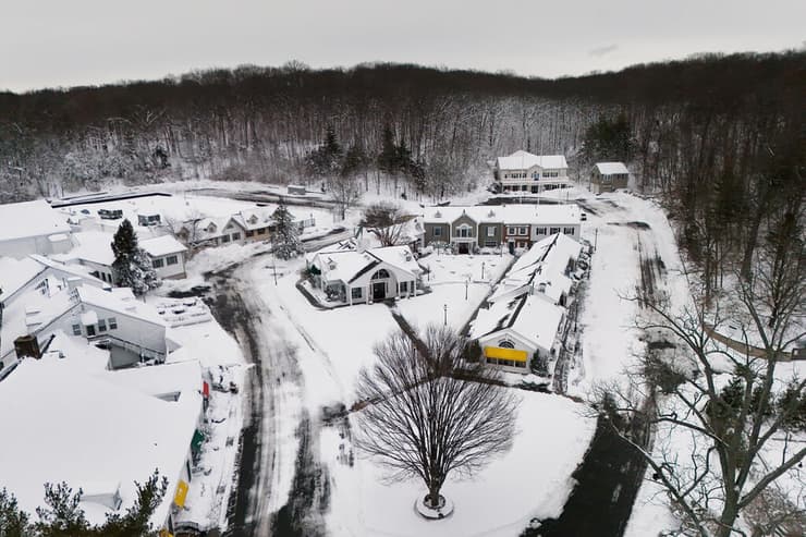 שלג בניו יורק