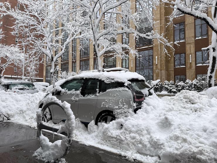 שלג בניו יורק